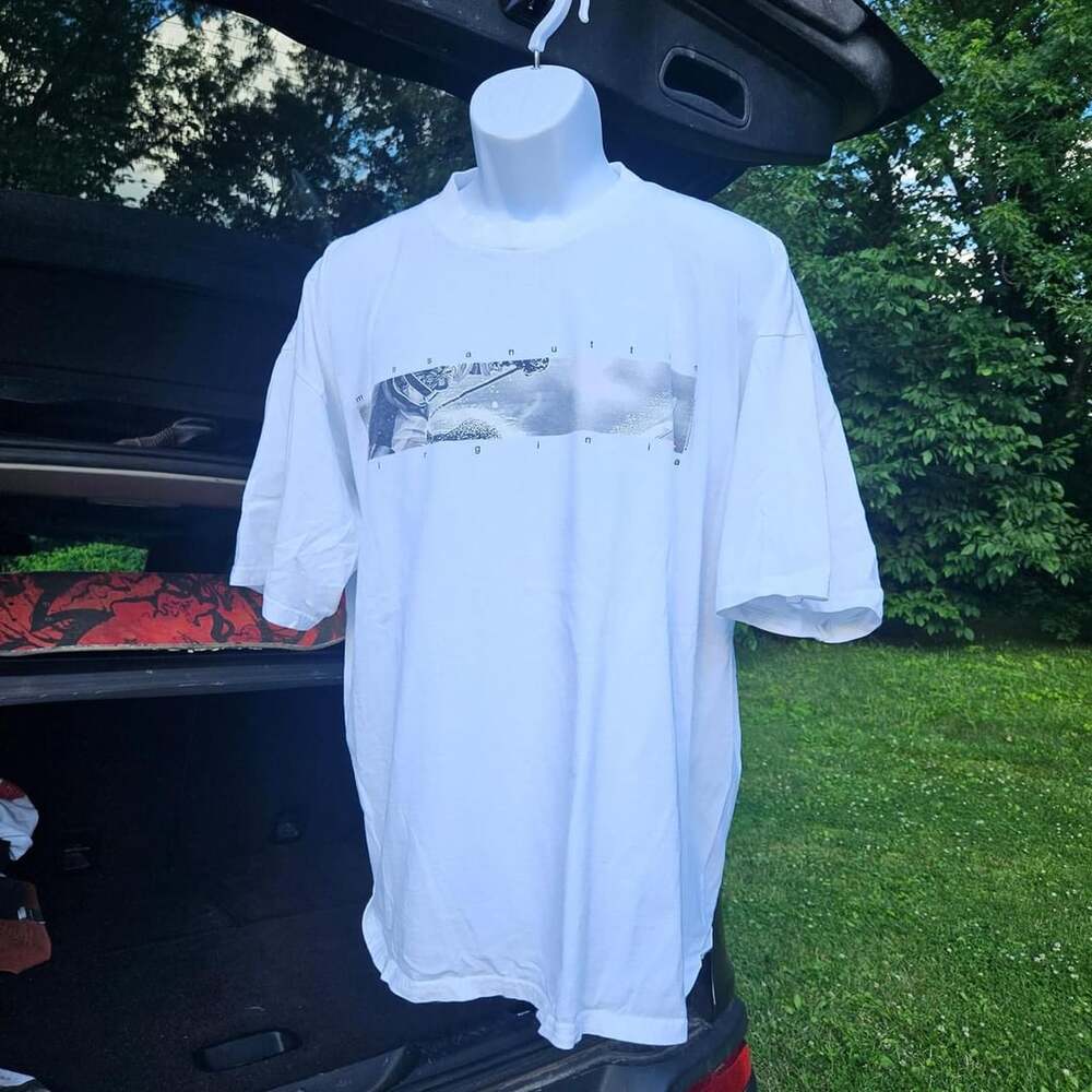 Vintage 1998 Backcountry Clothing Massanutten Virginia Skier Graphic T-Shirt XXL